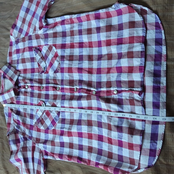 Billy Reid Button Down Check Shirt - Picture 7 of 8
